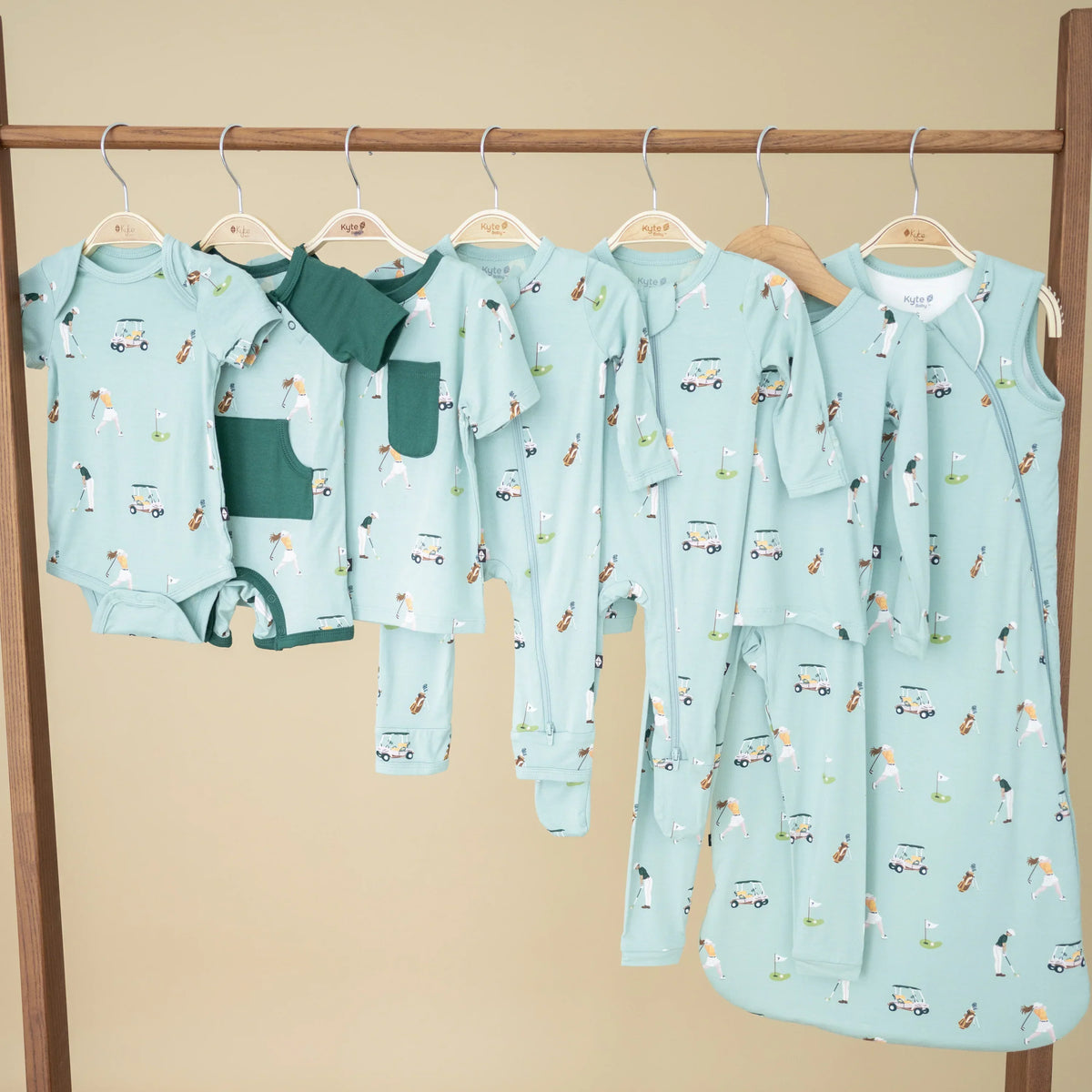 Toddler Crew Neck Tee in Golf