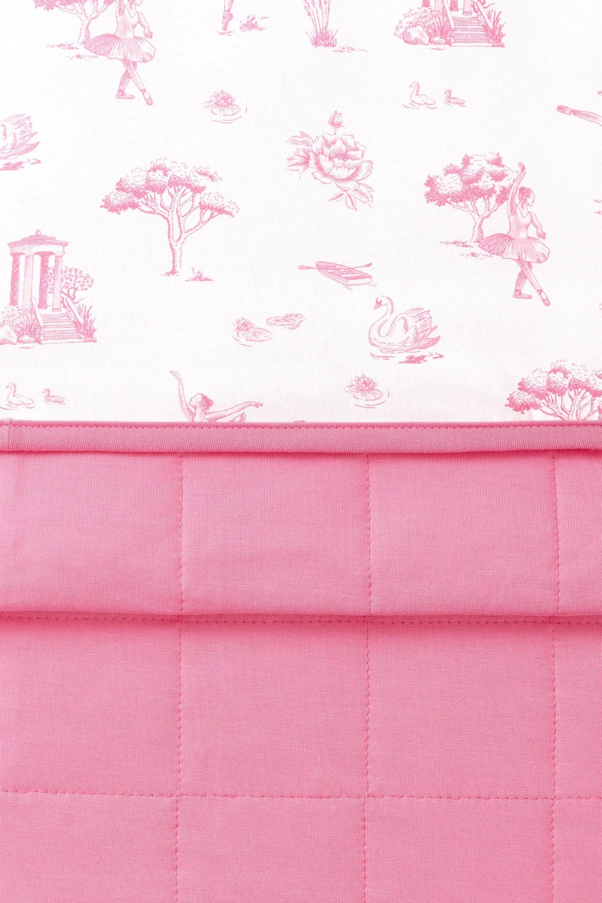 Toddler Blanket in Toile Ballet 1.0