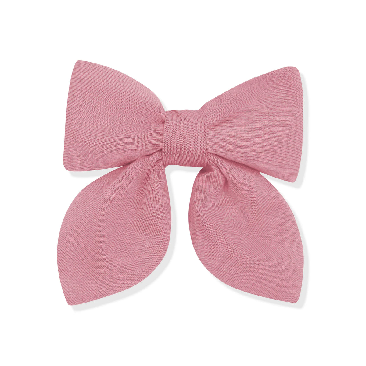 Medium Alligator Clip Bow in Apple Blossom
