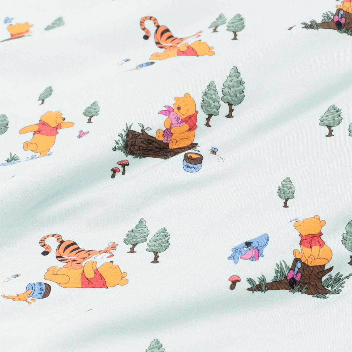 Crib Sheet in Winnie the Pooh Hundred Acre Wood