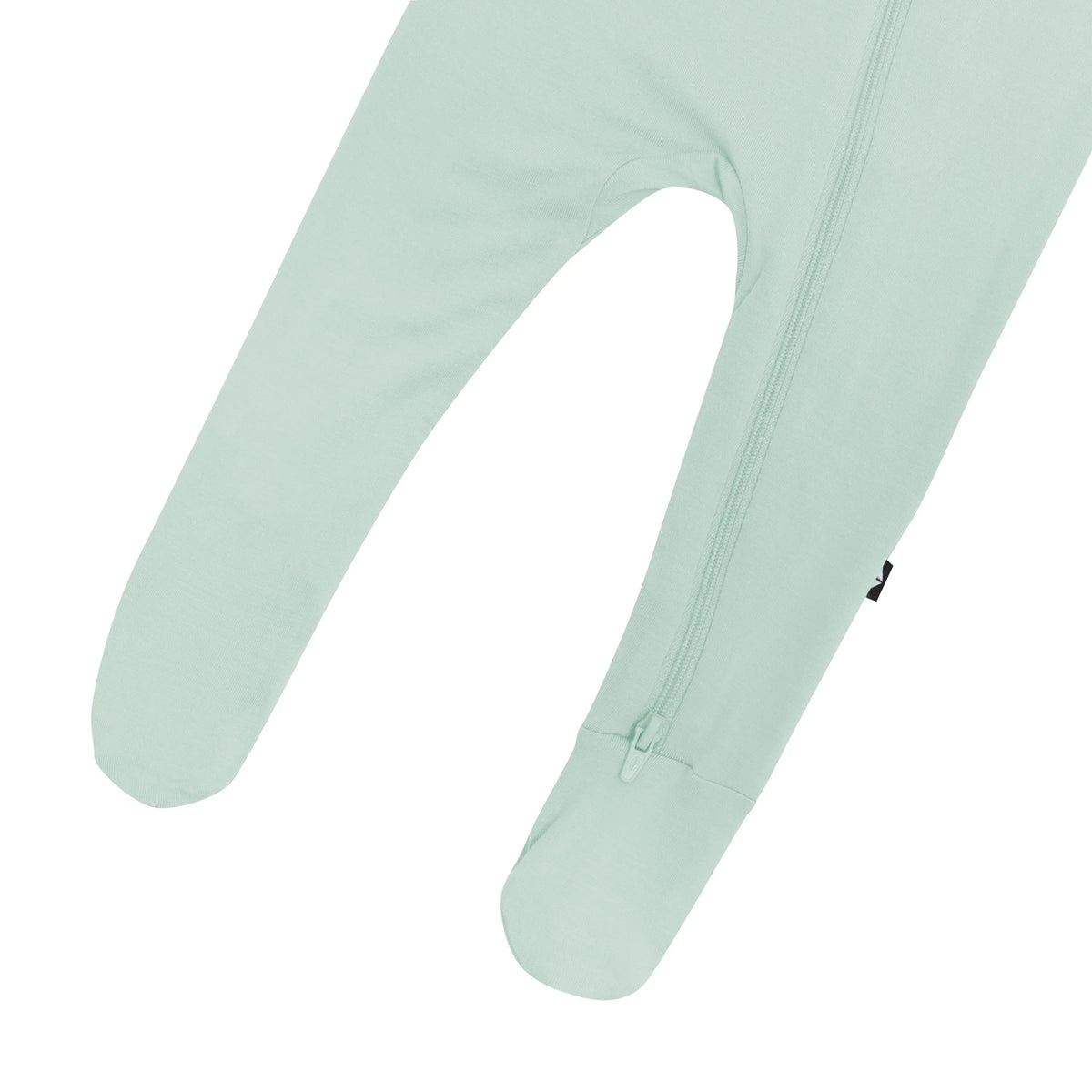Zippered Footie in Sage