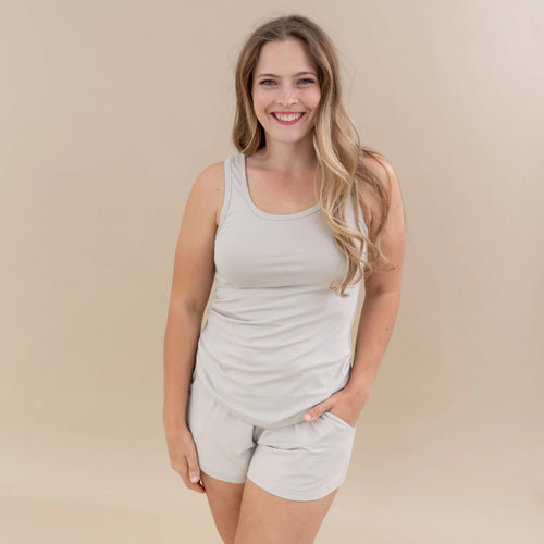 Women’s Tank Set in Oat