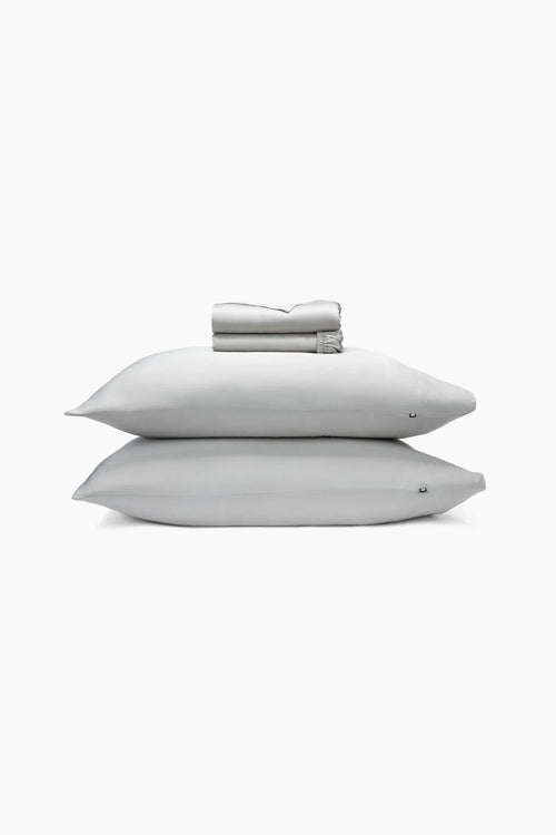 Bamboo Sateen Sheet Set in Dove Gray
