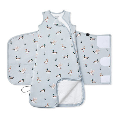 Sleep Bag Swaddler in Mallard Duck 1.0