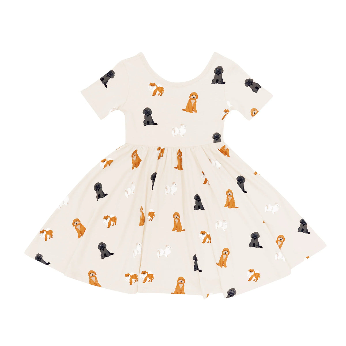 Twirl Dress in Fluffy Dog