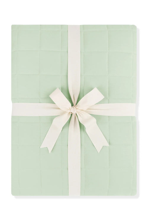 Adult Quilted Blanket in Basil 2.5
