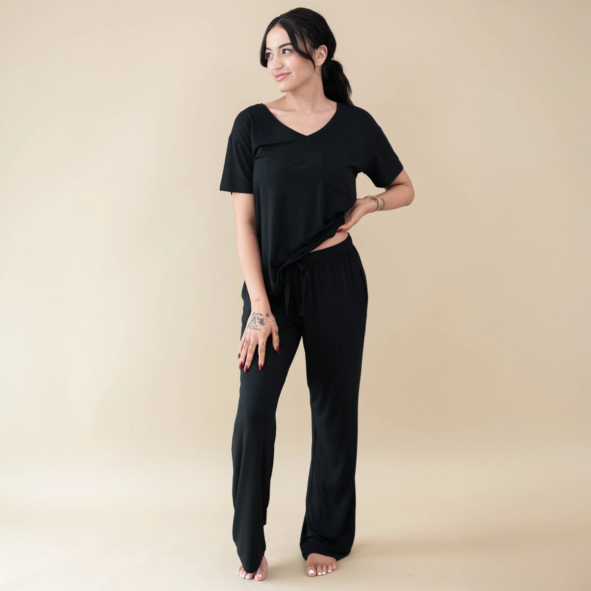Women's Lounge Pants in Midnight