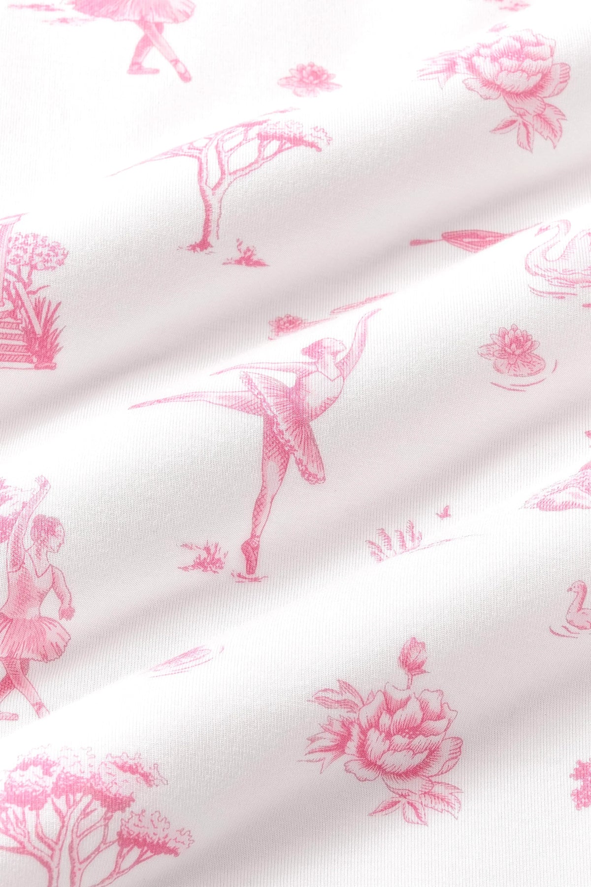 Baby Blanket in Toile Ballet