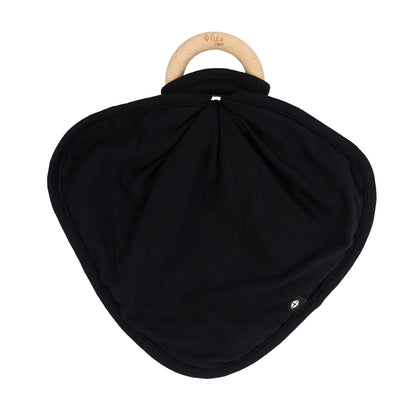 Lovey in Midnight with Removable Wooden Teething Ring