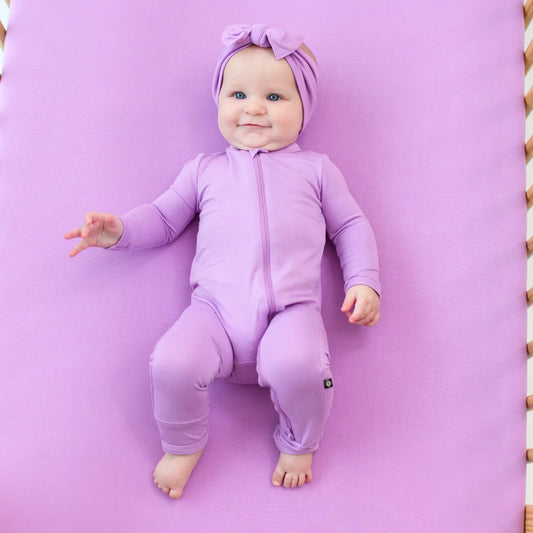 Zippered Romper in Poi