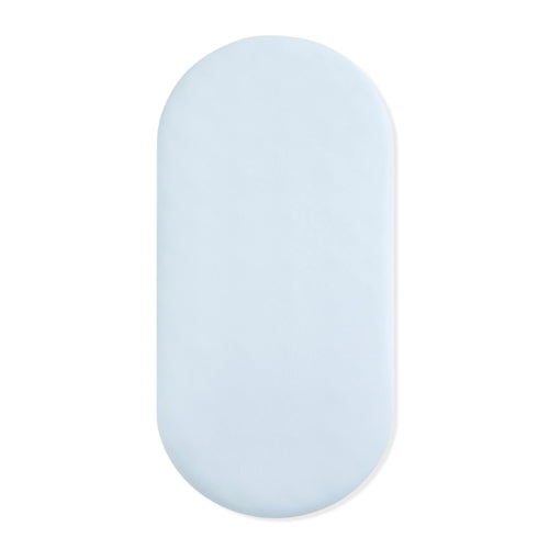 Oval Bassinet Sheet in Breeze