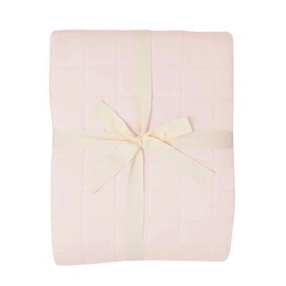 Adult Quilted Blanket in Blush 2.5