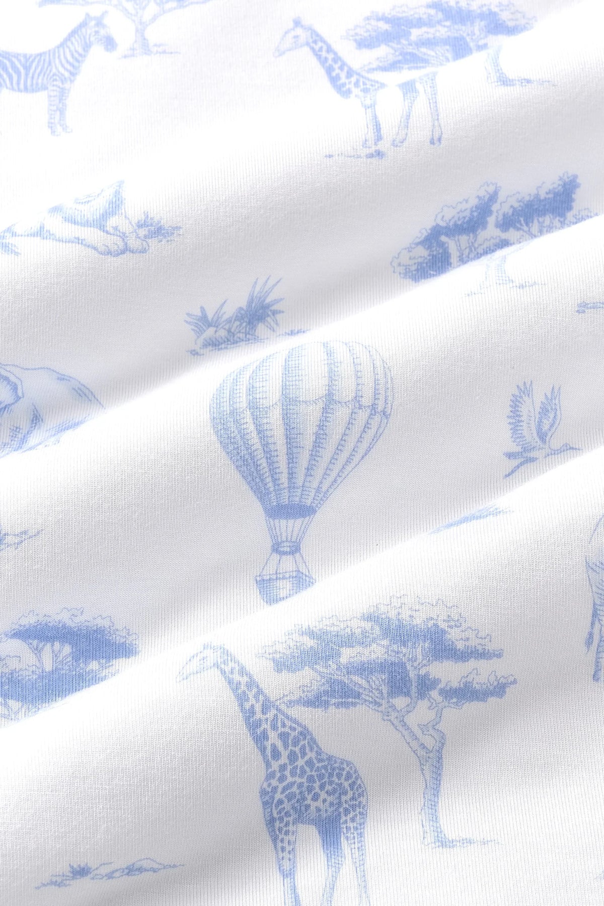 Twin Sheet in Toile Safari